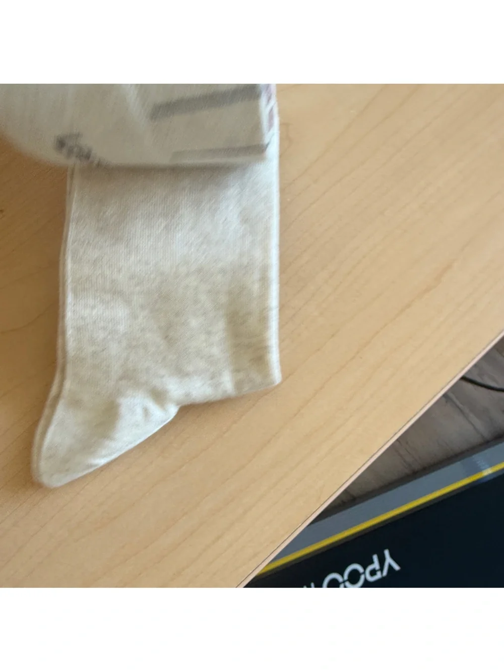 New w/ Tags Levi's Men's Dress Socks - Gray, Cream, Blue & Burgundy Stripes